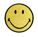 Maison Deux Smiley Rug (yellow, pink, natural)
