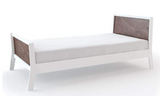 sparrow twin bed white and walnut ready to ship late April 2021