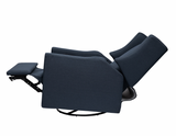 Kiwi Electronic Recliner and Swivel Glider in Eco-Performance Fabric with USB port
