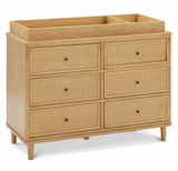 Marin with Cane 6 Drawer Dresser