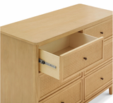 Marin with Cane 6 Drawer Dresser