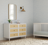 Marin with Cane 6 Drawer Dresser