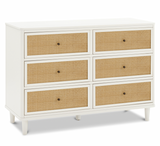 Marin with Cane 6 Drawer Dresser