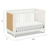 Marin with Cane 3-in-1 Convertible Crib