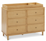 Marin with Cane 6 Drawer Dresser