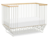 Ubabub Mod 2-in-1 Convertible Crib with Toddler Bed Conversion Kit