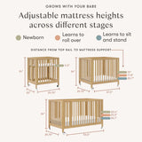 Rolli 9-in-1 Convertible All-Stages® Crib