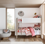Hudson Tiptoe Bunk Bed + Trundle Bed