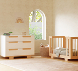 Yuzu 6-Drawer Dresser  in White, Natural, or Walnut