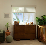 Yuzu 6-Drawer Dresser  in White, Natural, or Walnut