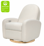 Nami Electronic Recliner and Swivel Glider Recliner in Boucle with USB port