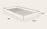 Oeuf River Trundle Bed