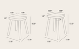 Oeuf Moss Desk (birch or tomato)