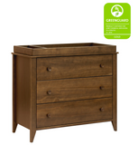 Babyletto Sprout 3-Drawer Changer Dresser with removable changing tray