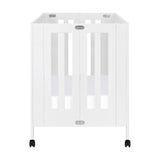 Maki Full-Size Portable Folding Crib with Toddler Bed Conversion Kit
