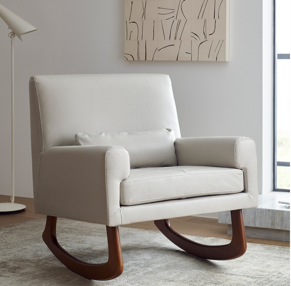 Sleepytime leather best sale rocker