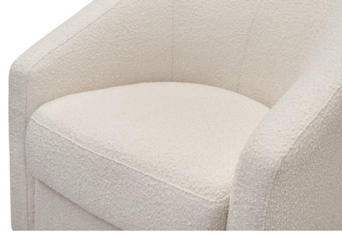 Babyletto madison swivel glider in ivory boucle 2025