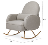 Nurseryworks Compass Rocker with Eco Performance fabric