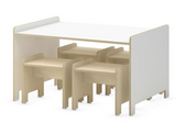 studio ducduc Juno play table + stools