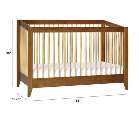 Babyletto Sprout 4 in 1 convertible crib with toddler bed conversion kit