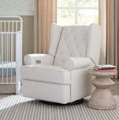 Harbour Electronic Recliner and Swivel Glider in Eco-Performance Fabric with USB port | Water Repellent & Stain Resistant