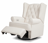 Harbour Electronic Recliner and Swivel Glider in Eco-Performance Fabric with USB port | Water Repellent & Stain Resistant