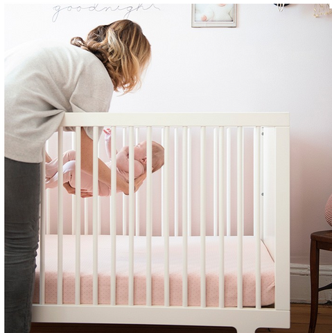 Oeuf Sparrow Crib Zac and Zoe