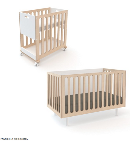 oeuf fawn crib