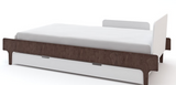 river twin bed walnut oeuf