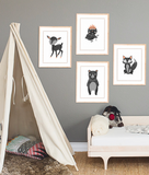 Boho Woodland Collection Prints (4, 8x10)