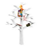 tree bookcase nurseryworks white