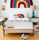 oeuf river twin bed walnut