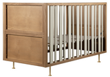 Nurseryworks Novella Crib + toddler bed conversion kit + Reading nook option