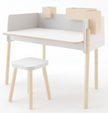 oeuf Brooklyn desk and stool 