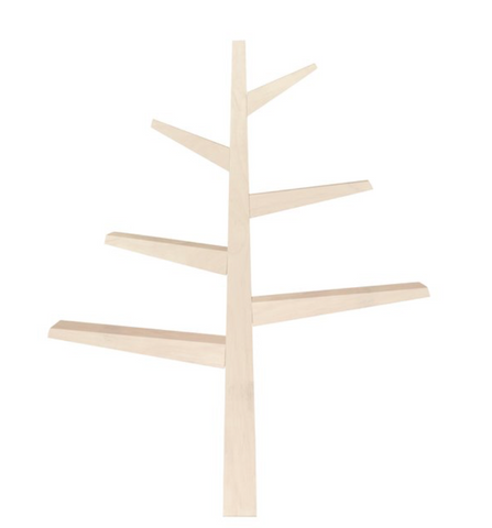 Spruce tree bookshelf clearance