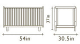 oeuf rhea crib dimensions